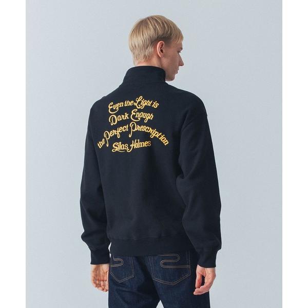 SILAS（サイラス） トレーナー スウェット SILAS SCRIPT HALF ZIP