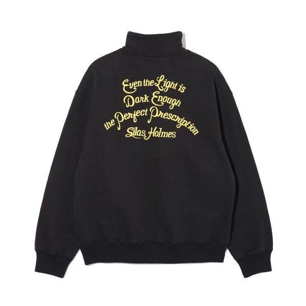 SILAS（サイラス） トレーナー スウェット SILAS SCRIPT HALF ZIP
