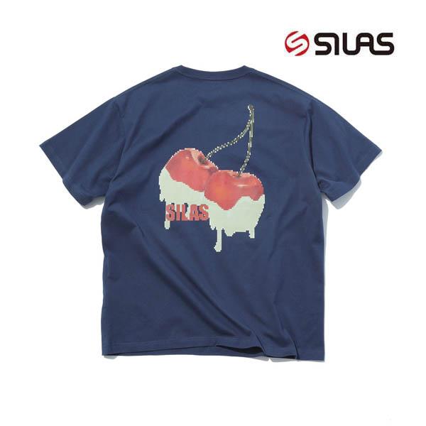 【新品未使用】Blue Mash 定番Tシャツ（赤白/XLサイズ） SILAS（サイラス） ティーシャツ ティシャツ tシャツ Tシャツ PIXEL
