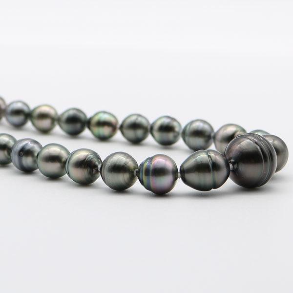 真珠 パール ネックレス 黒蝶真珠 パールネックレス 11mm-17mm