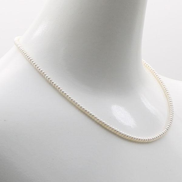 真珠 パール ネックレス 淡水真珠 3mm-4mm 淡水パール ベビー