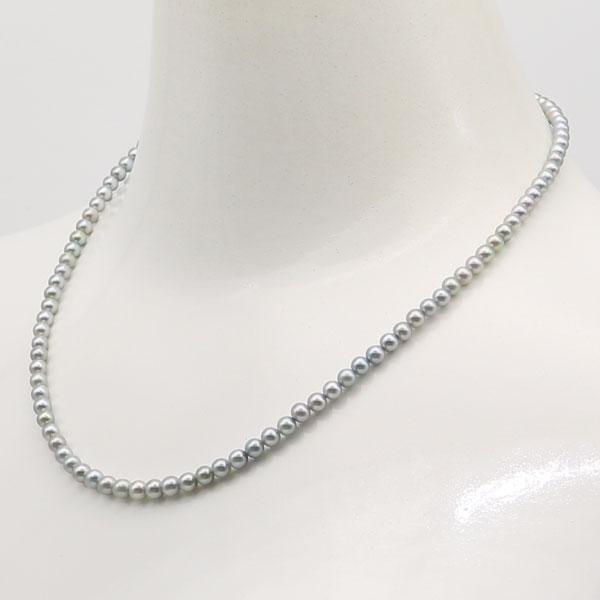 真珠 パール ネックレス あこや真珠 パールネックレス 4mm-4.5mm