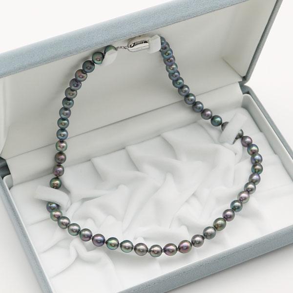 アコヤ真珠7mm +パールシルバー金具ネックレス