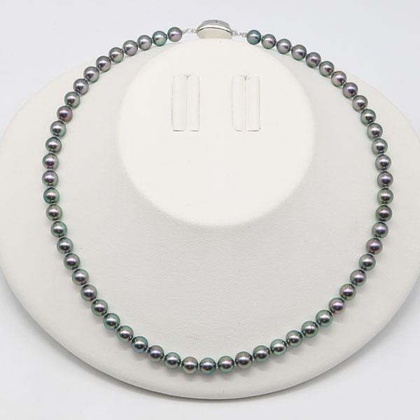 真珠 パール ネックレス あこや真珠 パールネックレス 6.5mm-7mm
