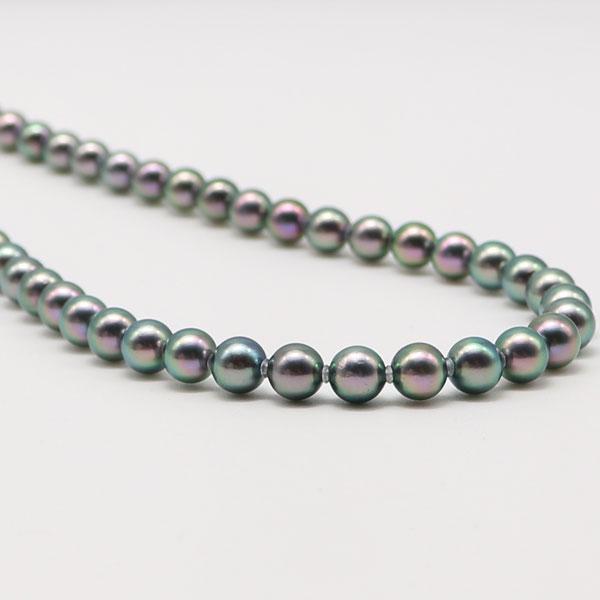 アコヤパールネックレス 　 　　　6.5-7.0mm / 39 cm 楽天市場】アコヤ真珠ネックレス（6.5〜7mm） : ジュエリーツツミ