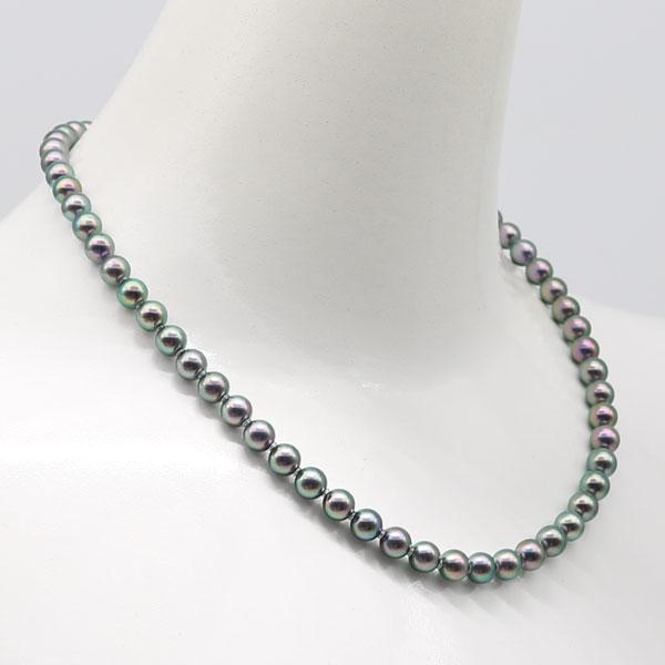 アコヤパールネックレス 　 　　　6.5-7.0mm / 39 cm 楽天市場】アコヤ真珠ネックレス（6.5〜7mm） : ジュエリーツツミ