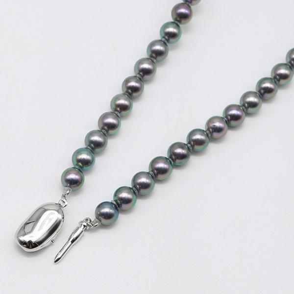 あこや真珠 希少デザイン アコヤパール ネックレス　6.4〜6.9㎜ O342 あこや真珠 希少デザイン アコヤパール ネックレス 6.4〜6.9㎜ O342