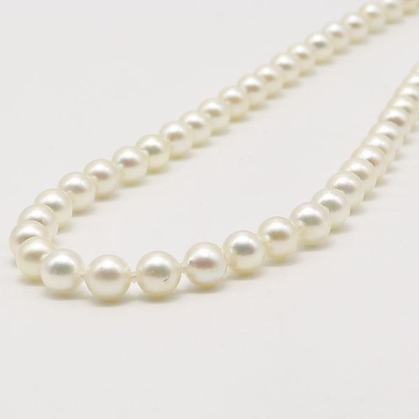 真珠 パール ネックレス あこや真珠 パールネックレス 7mm-7.5mm