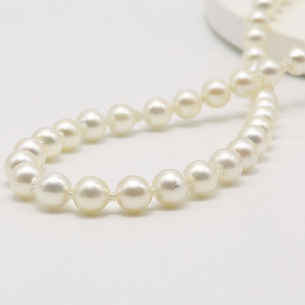 真珠 パール ネックレス あこや真珠 パールネックレス 7mm-7.5mm