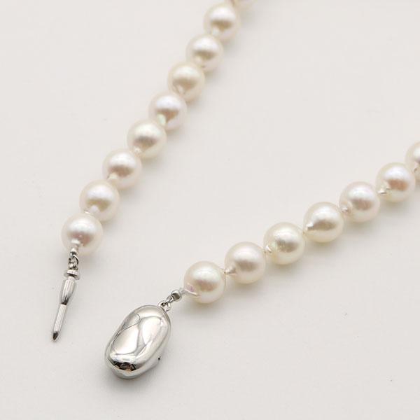 真珠 パール ネックレス あこや真珠 パールネックレス 8mm-8.5mm 大粒