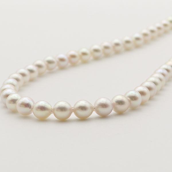 真珠 パール ネックレス あこや真珠 パールネックレス 7mm-7.5mm