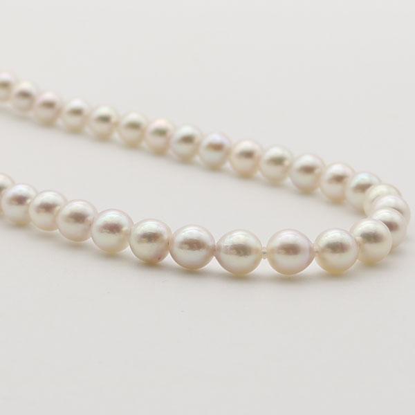 真珠 パール ネックレス あこや真珠 パールネックレス 7mm-7.5mm