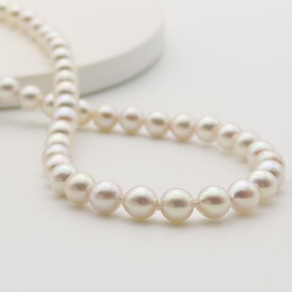 真珠 パール ネックレス あこや真珠 パールネックレス 7mm-7.5mm