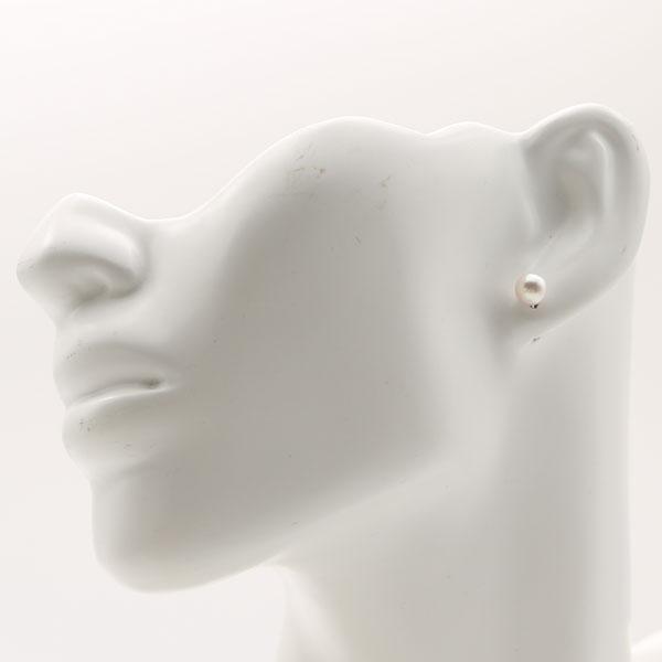 真珠 パール ピアス あこや真珠 アコヤ本真珠 7mm-7.5mm