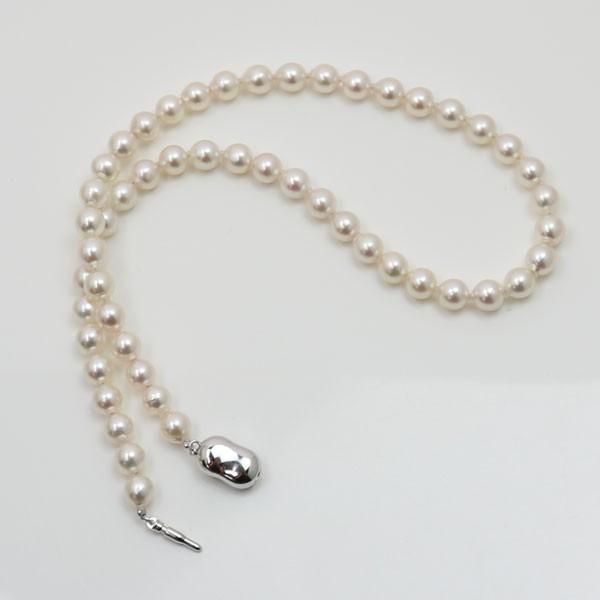 真珠 パール ネックレス あこや真珠 パールネックレス 7mm-7.5mm