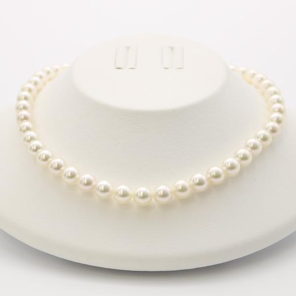 花珠真珠 パール ネックレス あこや真珠 パールネックレス アコヤ真珠