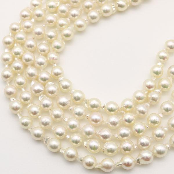真珠 パール ネックレス あこや真珠 パールネックレス 8mm-8.5mm