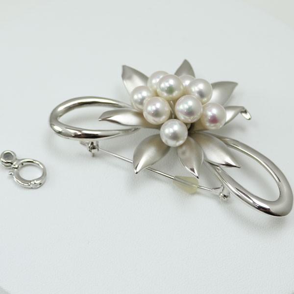 あこや真珠シルバーブローチ、ペンダントトップ 本店限定価格】【クリックポスト便対応】【母の日】プレゼント