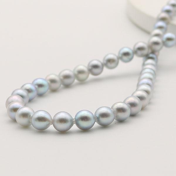 真珠 ネックレス あこや真珠 パール ネックレス 7mm-7.5mm  