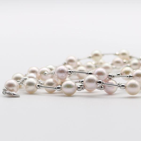 真珠 パール ネックレス あこや真珠 パールネックレス 8mm-8.5mm 