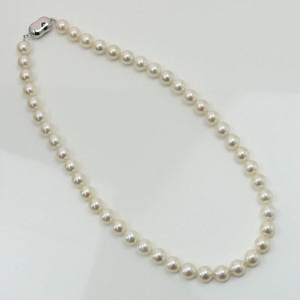 真珠 パール  ネックレス あこや真珠 8.5mm-9mm ホワイトカラー ネックレス 13466｜arielpearl｜07
