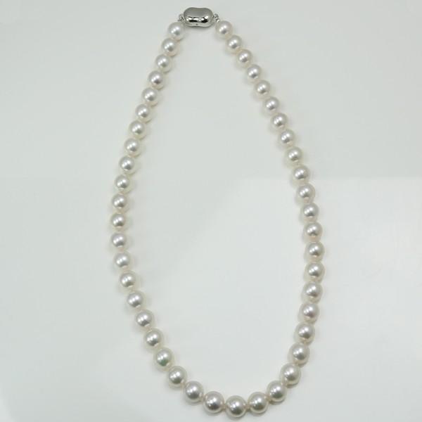 本真珠 パールネックレス あこや真珠 8.5mm-9mm シルバー金具 本真珠 パールネックレス あこや真珠 8.5mm-9mm シルバー金具 あこや