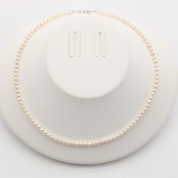 あこや真珠ネックレス ベビーパール 4.5〜5ミリホワイト新品/N997本真珠 真珠 パール ネックレス あこや真珠 パールネックレス 4mm-4.5mm