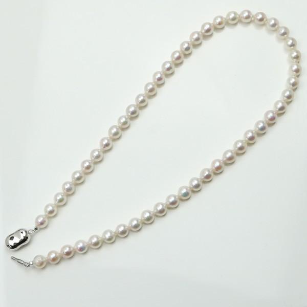 真珠 パール ネックレス あこや真珠 パールネックレス 7.5mm-8mm