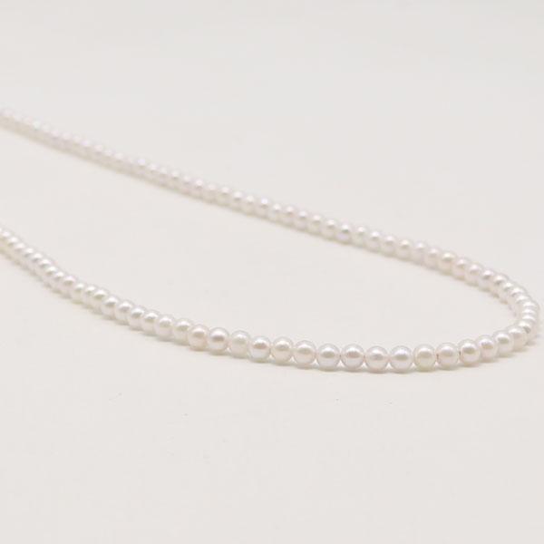 真珠 パール ネックレス あこや真珠 パールネックレス 3mm-3.5mm