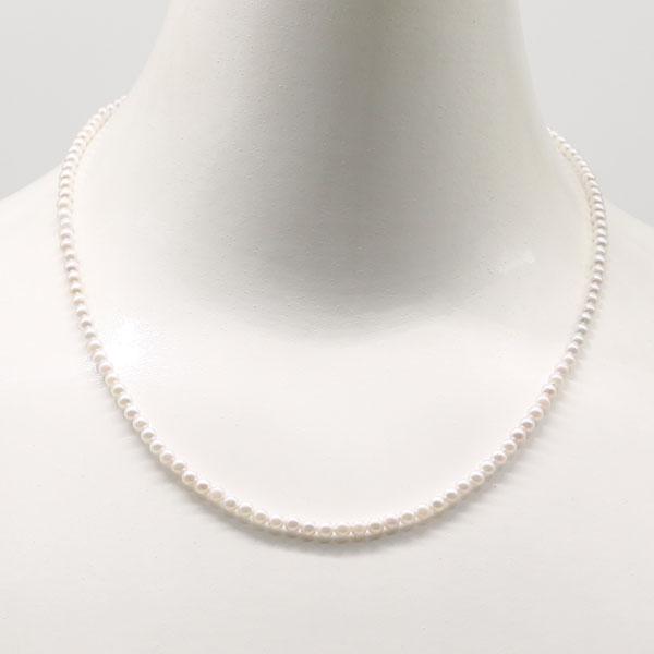 真珠 パール ネックレス あこや真珠 パールネックレス 3mm-3.5mm