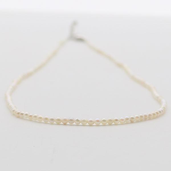 真珠 パール ネックレス あこや真珠 パールネックレス 2mm-2.5mm