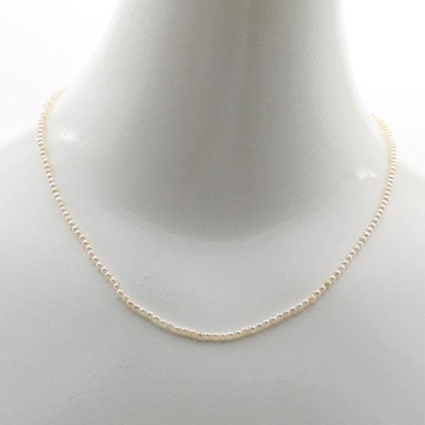 真珠 パール ネックレス あこや真珠 パールネックレス 2mm-2.5mm