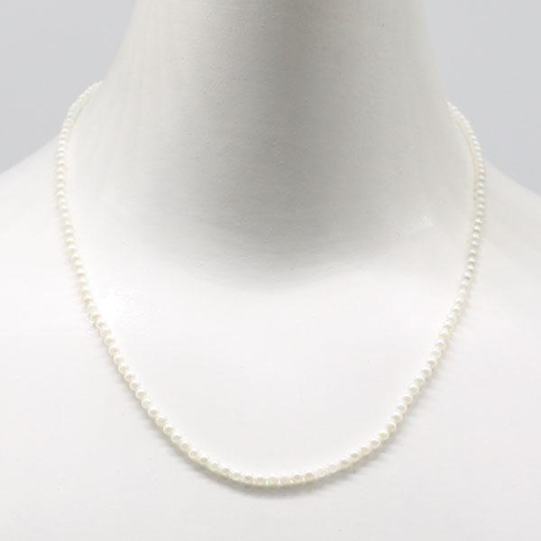 真珠 パール ネックレス あこや真珠 パールネックレス 2.5mm-3mm