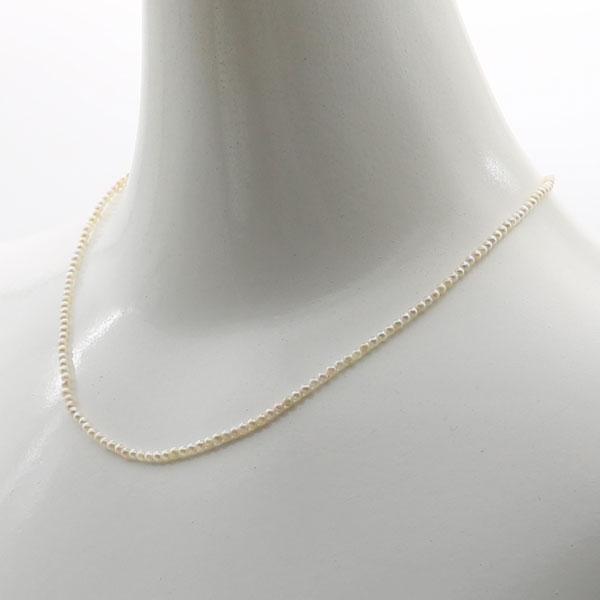 真珠 パール ネックレス あこや真珠 パールネックレス 2mm-2.5mm