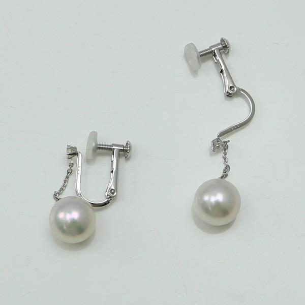 真珠 パール イヤリング あこや真珠 パールイヤリング アコヤ本