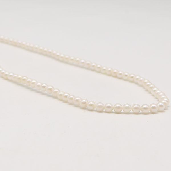 真珠 パール ネックレス あこや真珠 パールネックレス 4mm-4.5mm