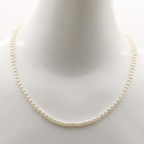真珠 パール ネックレス あこや真珠 パールネックレス 4mm-4.5mm