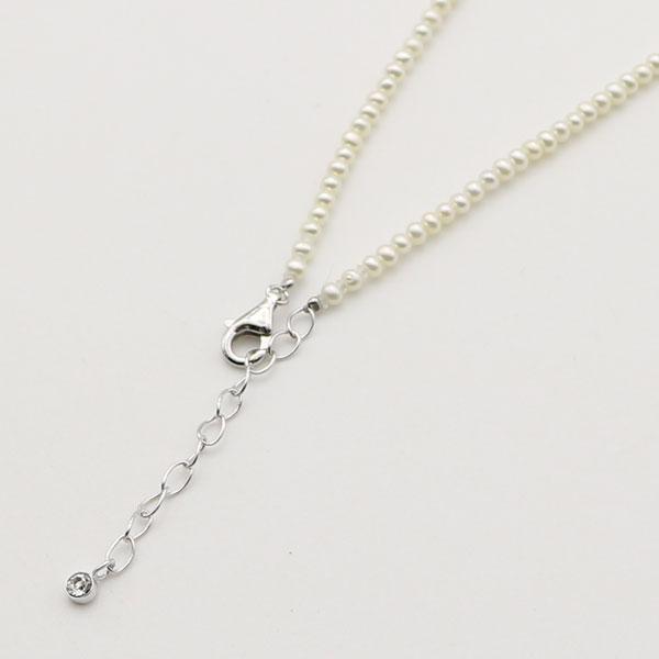 真珠 パール ネックレス 淡水真珠 3mm-3.5mm 淡水パール ベビーパール