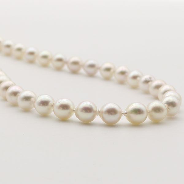 8mm アコヤ あこやパール 本真珠 ネックレス akoya バロック　送料込み 真珠 パール ネックレス あこや真珠 パールネックレス アコヤ本