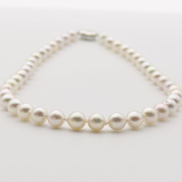 真珠 パール ネックレス あこや真珠 パールネックレス アコヤ本真珠