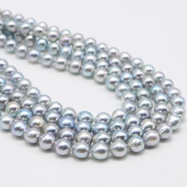 真珠 パール ネックレス あこや真珠 パールネックレス 7.5mm-8mm