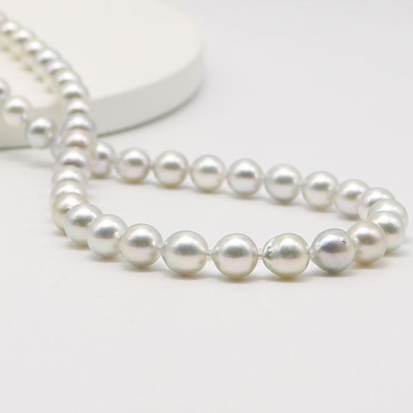 真珠 パール ネックレス あこや真珠 パールネックレス 7.5mm-8mm