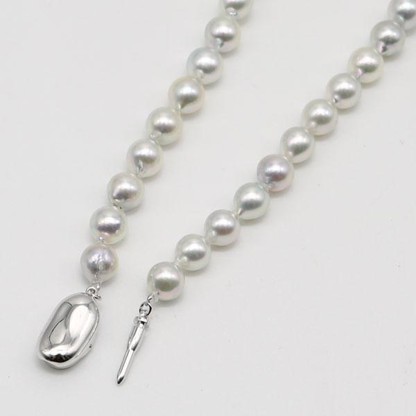 真珠 パール ネックレス あこや真珠 パールネックレス 7.5mm-8mm