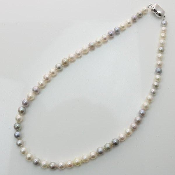 真珠 パール ネックレス あこや真珠 パールネックレス 6.5mm-7mm