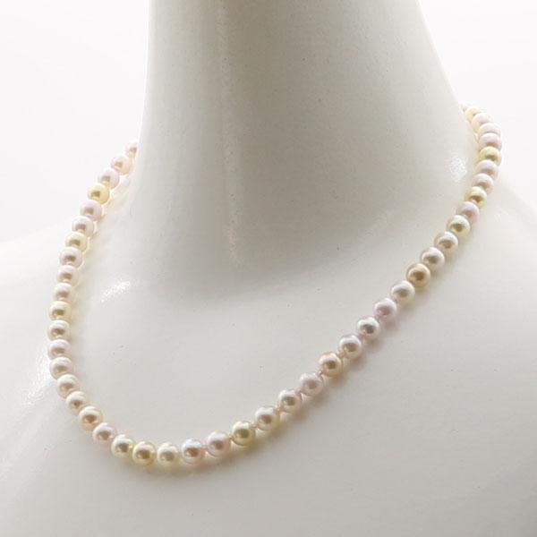真珠 パール ネックレス あこや真珠 パールネックレス 6.5mm-7mm