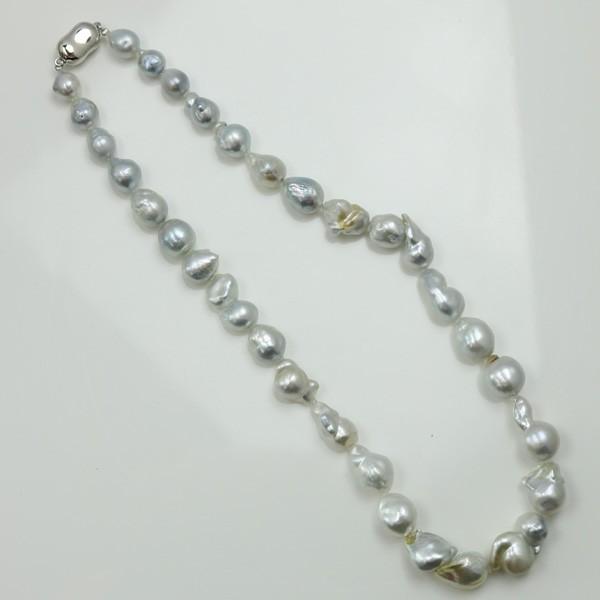 真珠 パール ネックレス 南洋白蝶真珠 パールネックレス 8mm-14mm