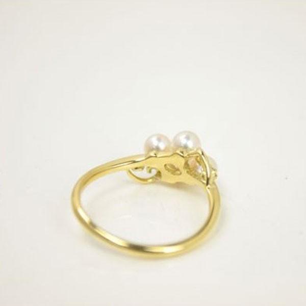 新規購入 真珠 指輪 パール リング あこや真珠 アコヤ本真珠 4mm-4.5mm