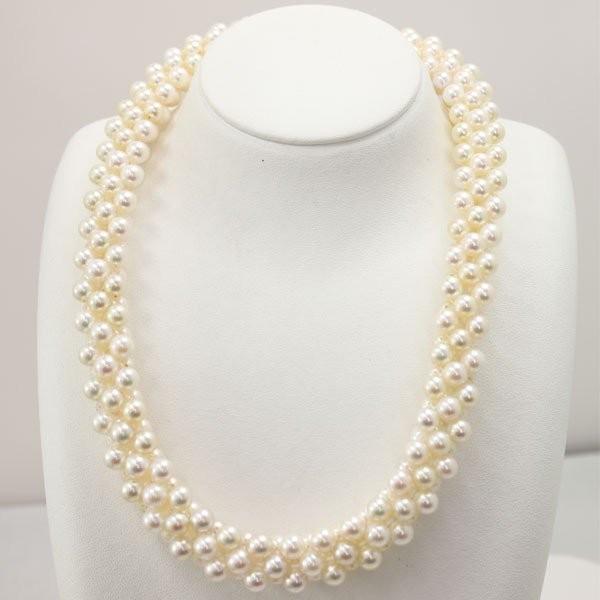 パールネックレス 本真珠 天然パール 約5〜6mm レディース ネックレス Amazon | [KOKO PEARL JEWELRY] 日本製 天然 真珠 パール