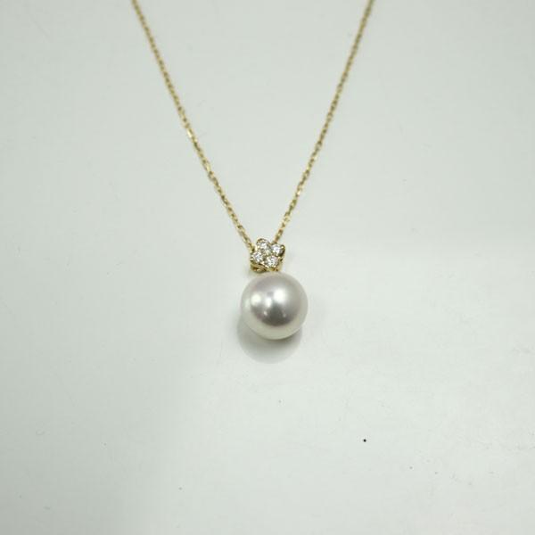 真珠 パール ネックレス あこや真珠 パールネックレス 8.5mm-9mm