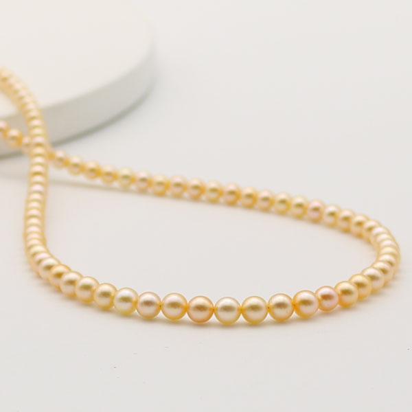 真珠 パール ネックレス あこや真珠 パールネックレス 4mm-4.5mm 